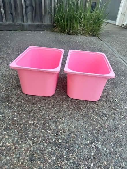 Photo of free IKEA bins (San Jose California) #2
