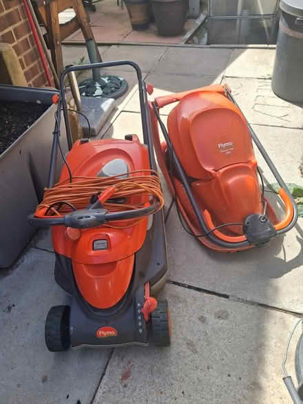 Photo of free 2 flymo lawnmowers (Brotton TS12) #1