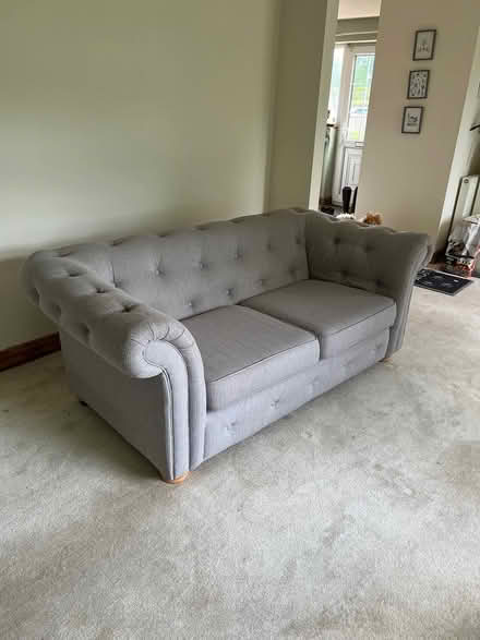 Photo of free 2 Seater Sofa in Grey (WR6 6) #1