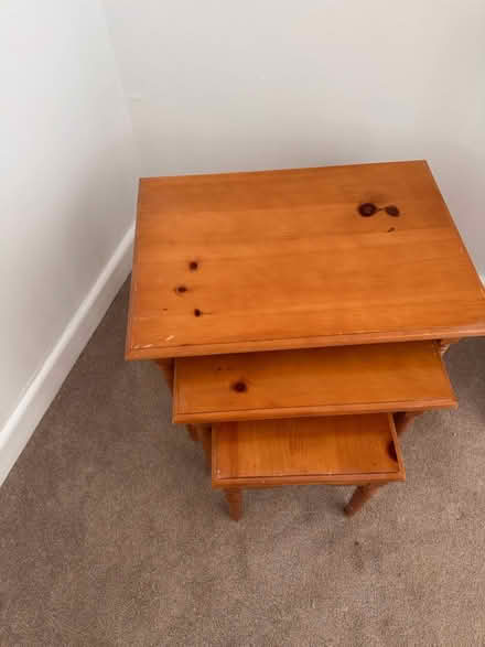 Photo of free Nest of 3 tables (Dublin 18) #1