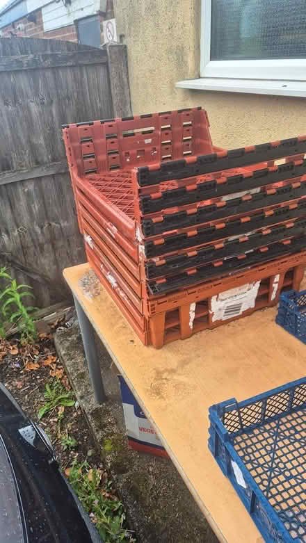Photo of free Brown plastic trays (Allestree DE22) #1