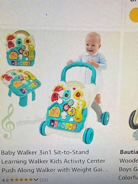 Photo of First step baby walker (DA14 5pb) #1