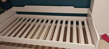 Photo of free Single wooden bed (Thame OX9) #2