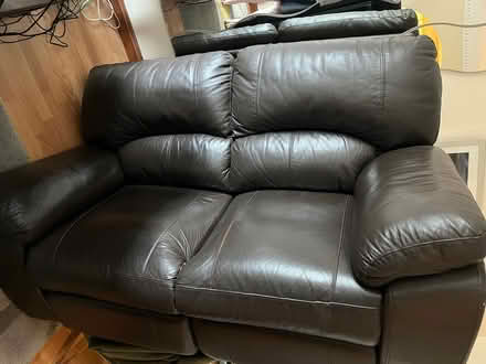 Photo of free Two 2-seater recliner sofas (Falkirk FK1) #1