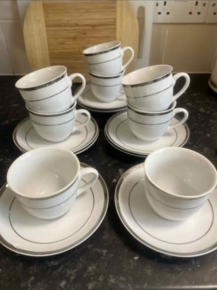 Photo of free Teacups & Saucers x 8 of each (Cheshunt En8) #1
