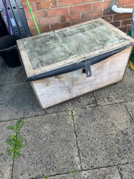 Photo of free Small Wooden Storage Box (Waldridge Park DH2) #2