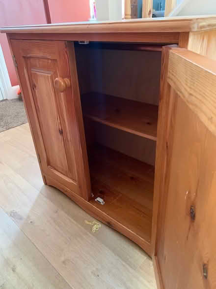 Photo of free Pine small cupboard (Sidcup DA15) #1