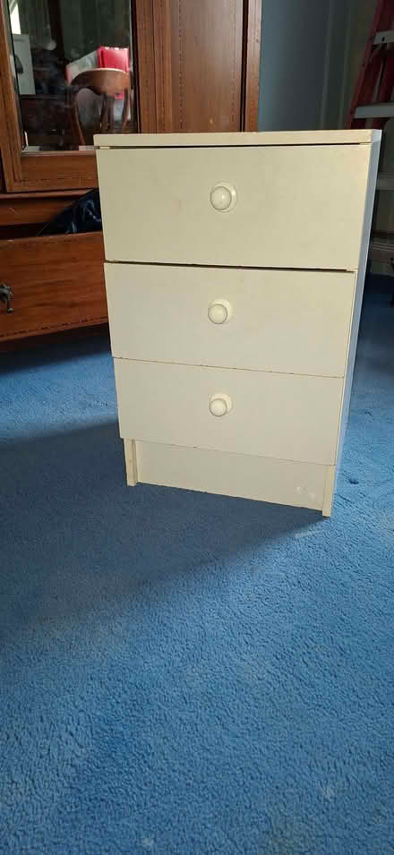 Photo of free 3 drawer Bedside cabinet (Sefton L31) #2