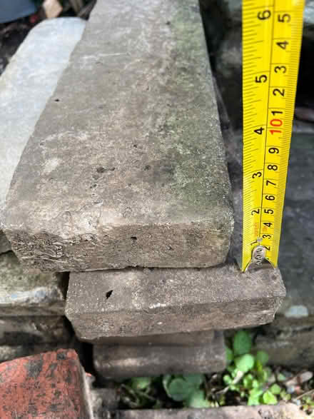 Photo of free Approx 9m (30 foot) of concrete lawn/path edging (Oldfield Park BA2) #3