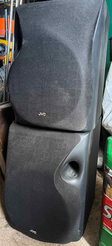 Photo of free JVC Speakers. (Barnard's Green WR14) #1