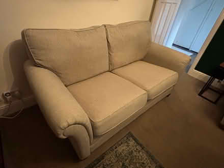 Photo of free Fabric Cream Sofas (Catford South SE12) #2
