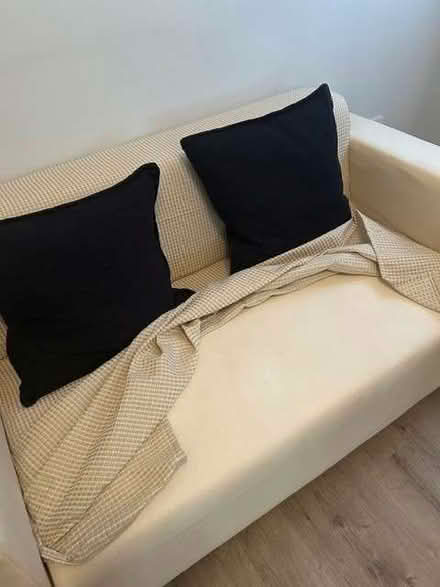 Photo of free 2x 2 seater cream sofas from ikea (Heaton Chapel SK4) #4