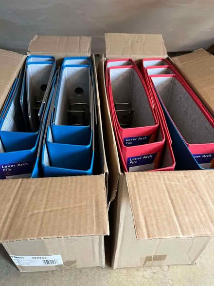 Photo of free Unused A4 Binders & Lever Arch Folders (Watford WD18) (West Watford WD18) #1