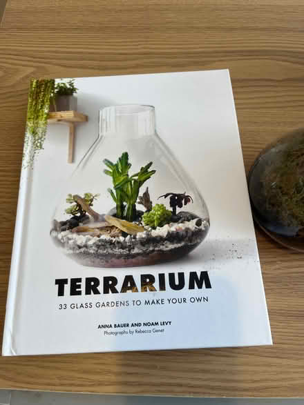 Photo of free Small terrarium + book (New Eltham SE9) #2