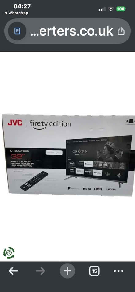 Photo of 32 Inch LED Smart TV (Chafford Hundred RM16) #1
