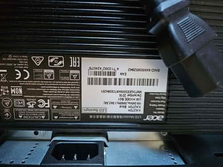 Photo of free ACER KA270H Widescreen LCD Monitor (Hurst RG10) #1