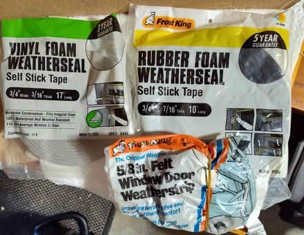 Photo of free Frost King Foam Weatherseal (Saugus) #1