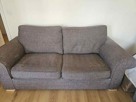 Photo of free 2 seater fabric sofa (Garston L19) #1