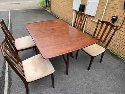 Photo of free Dining table with 4 chair (BS16) #2