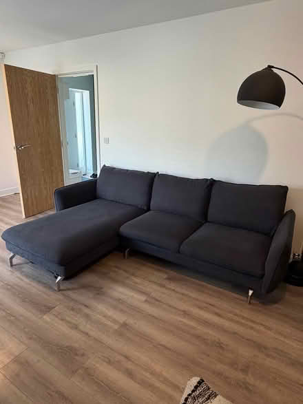 Photo of free 4 seater grey L couch (LS14) #2