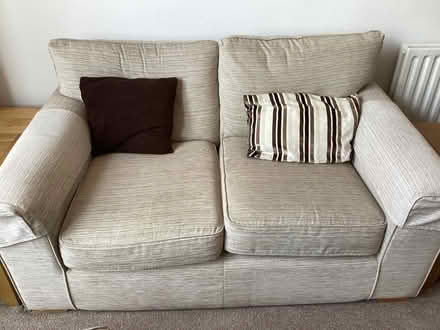 Photo of free Two 2 seater sofas + one armchair (Southsea PO5) #1