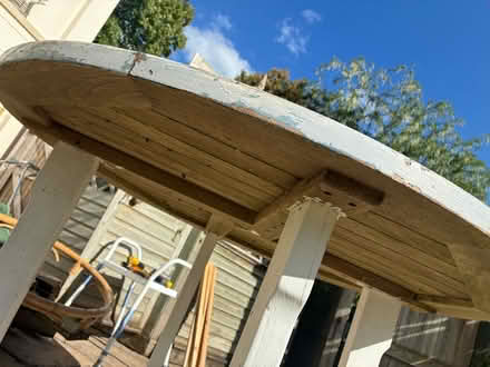 Photo of free A solid wood outside table (Great Boughton CH3) #3