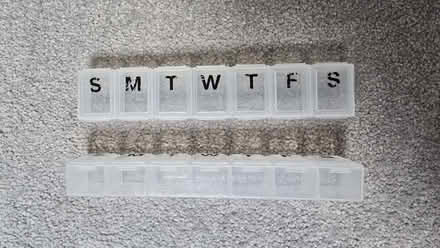Photo of free 2 Weekly Pill Organisers / Medication Boxes (Kidlington OX5) #2
