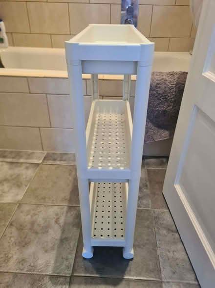 Photo of free Bathroom shelving unit (Dalston E8) #3