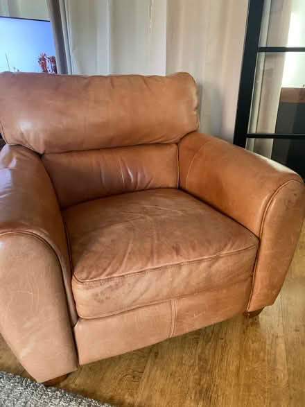 Photo of free Leather armchair (SK14) #1