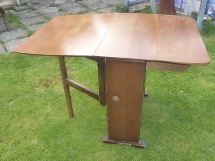 Photo of free Drop leaf table for up cycling (Benhall GL51) #3
