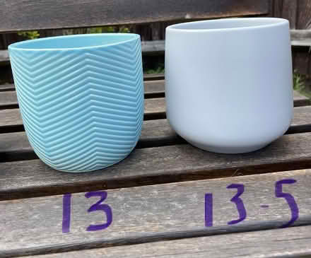 Photo of free Small ceramic plant pot holders (Welling DA16) #3