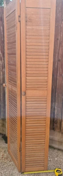 Photo of free Pine louvre doors x 2 (Countesthorpe LE8) #1