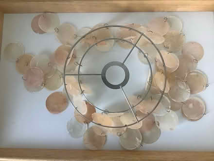 Photo of free Shell pendant lamp shade (RH15) #1