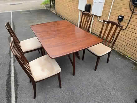 Photo of free Dining table with 4 chair (BS16) #3