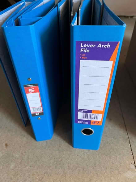 Photo of free Unused A4 Binders & Lever Arch Folders (Watford WD18) (West Watford WD18) #2