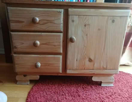 Photo of free Vintage small pine cupboard (Minster Lovell) #1