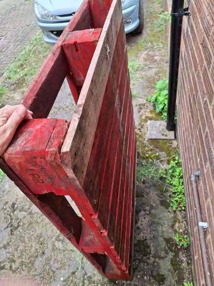 Photo of free Red pallet (Broke Hall IP4) #1