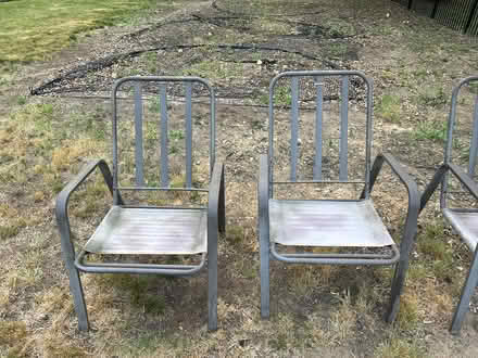 Photo of free Patio table and chairs (Burlington NJ) #3