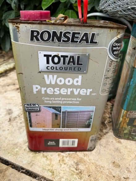 Photo of free Ronseal Dark brown fence stain (Hersham KT12) #1