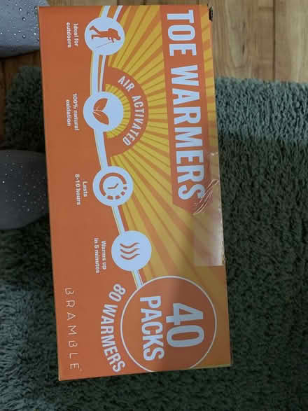 Photo of free Air activated toe warmers (Luton LU1) #1