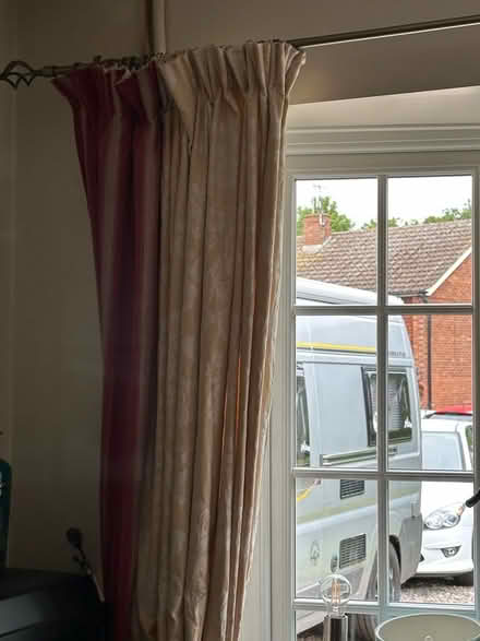 Photo of free Full length curtains 3m wide (Cosby LE9) #2