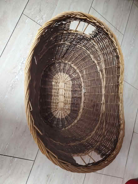 Photo of free Large, oval wicker basket (Sandal WF2) #1