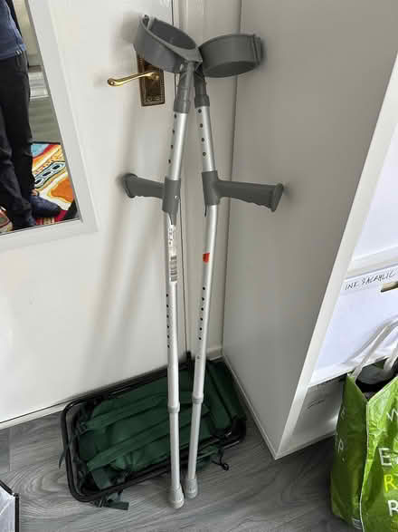 Photo of free Pair of crutches (Abingdon-on-Thames OX14) #1