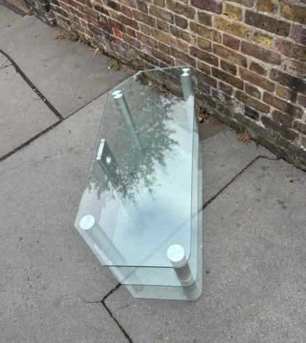 Photo of free Glass TV unit (Selhurst SE25) #2