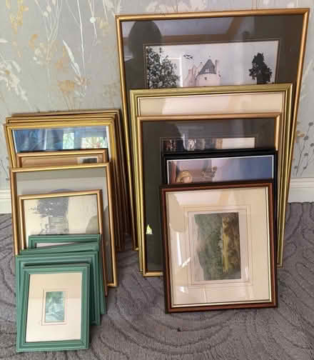 Photo of free 16 picture frames (with pictures) (Riddlesden) #1