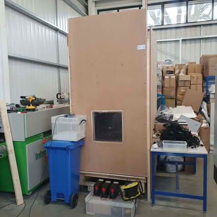 Photo of free Wooden chamber with slide in floor. (Donnington PO20) #1