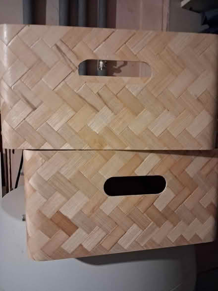 Photo of free Ikea storage boxes (weedon) #1