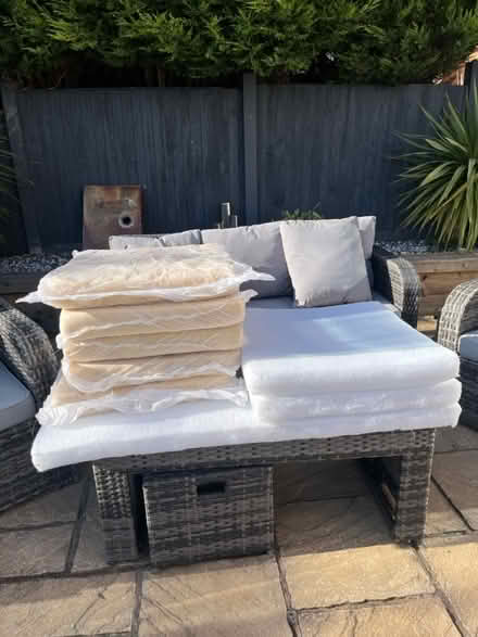 Photo of free Patio furniture foam cushions (Wistaston CW2) #1