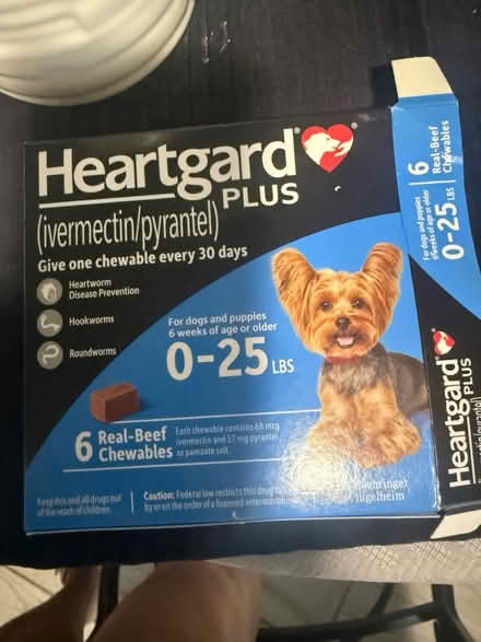 Photo of free Heart guard Plus for Small dogs (New Rochelle North End) #1
