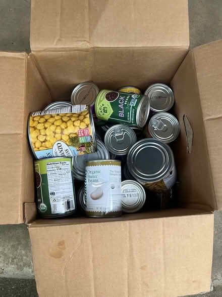 Photo of free Canned goods- beans, soups etc (Tenley/AU Park) #2